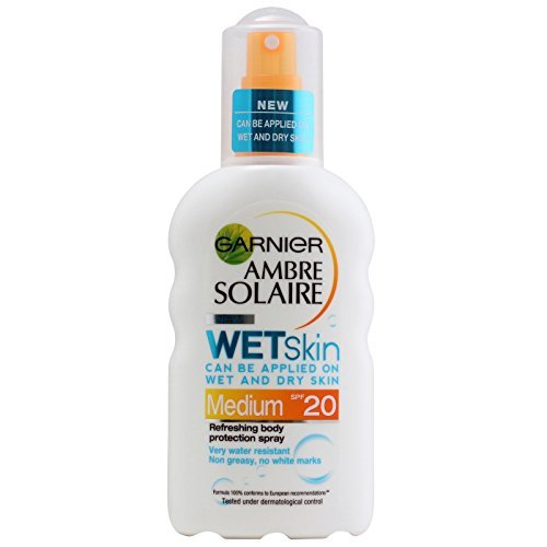 Preisvergleich Produktbild Garnier Ambre Solaire SPF 20 Wet Skin Protection 200 ml