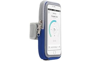 Sportarmband kompatibel für Huawei P30 Lite / P20 Lite / P10 Lite/P Smart Plus Armband Handy Halter Case für Training, Laufen, Joggen und Fitness - Dealbude24 Armtasche Groß Blau