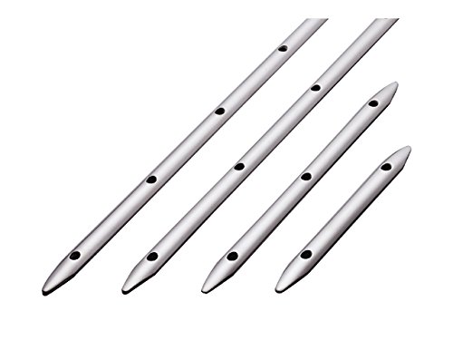 Preisvergleich Produktbild Talamex Edelstahl Scheuerleiste / Kratzstopleiste 19 x 203mm