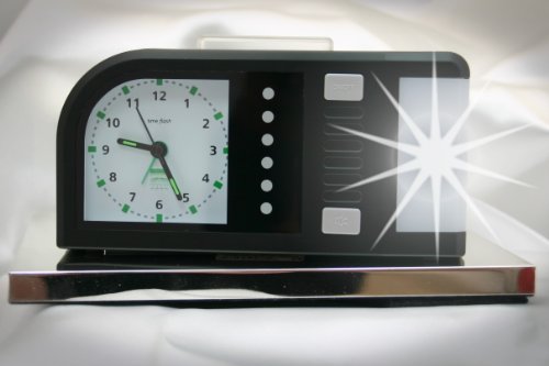 Preisvergleich Produktbild Analoger Lichtwecker Humantechnik Time Flash, Schwarz