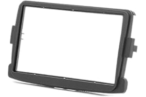 CARAV arav 11-297 doppel DIN Autoradio Radioblende Installation Dash Kit Trim Dash for Renault Duster, Logan, Sandero Captur, Simbolo, Trafic, Dacia Duster, Sandero, Logan, Dokker, Lodgy