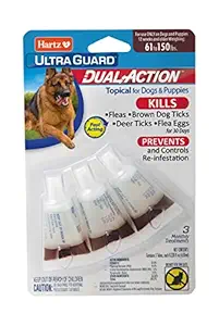 Hartz Ultra Guard Dual Action Drops for Dogs & Puppies, 61+ lb