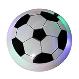 SUPER QUALITÄT & SICHERHEIT: Der Hover-Ball ist ein brandneues, gut geprüftes und geprüftes Material aus hochwertigen Materialien, ungiftig, runder Rand mit Schaumstoff-Stoßfängerschutz, sicher und langlebig. Um den Rand der Scheibe befindet sich ein weiches Schaumstoffkissen. Sehr weich. Der Ball springt beim Aufprall auf Gegenstände automatisch weg, sodass Sie sich keine Sorgen machen müssen, dass die Füße des Kindes verletzt werden, und der Ball beschädigt weder Wände noch Wände Möbel.