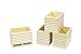 Price comparison product image Kids Globe Wooden Potato Boxes (Set of 4)