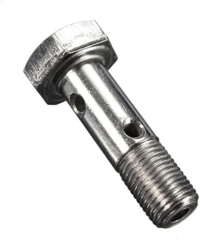 MFPower M10 x 1.00 Stainless Double Banjo Bolt Motorcycle Brake Caliper Master Cylinder