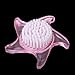Starfish Pumice Stone / Nail Brush Foot Pedicure Scrubber--Pink