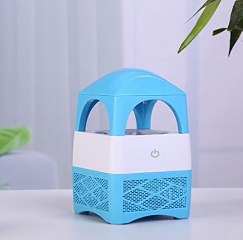 ZQ@QXElectronic LED non radiation safety mosquito killing lamp,blue
