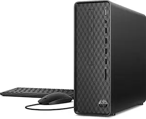 HP Slim Tower Desktop PC-Intel Celeron J4025 || 8 GB || 1TB HDD || /M.2 Slot || WiFi/Bluetooth || Win 10/Jet Black