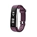 Price comparison product image Smart Bracelet, Bluetooth 4.0 Waterproof Fitness Tracker with 0.86 OLED Touch Panel, Pedometer, Sport Activity Tracker, Sedentary and Sleeping Quality Monitor, Good Smart Watch for iPhone X/8/7/6, iPad, Samsung Galaxy S9/S8/S7/Edge