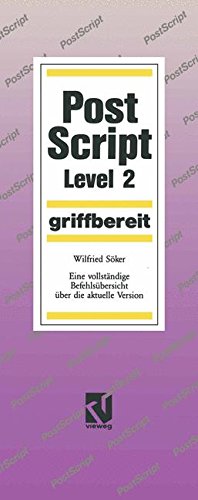 Preisvergleich Produktbild PostScript Level 2 griffbereit