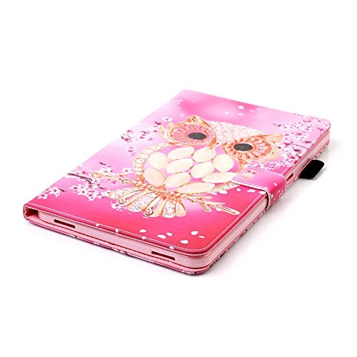 Skytar Schutzhülle für Galaxy Tab A 10.1,Samsung Tab A6 Cover,Schutzhülle in PU Leder [Flip Stand Wallet] Case Cover für Samsung Galaxy Tab A 10.1 Zoll (2016) SM-T580N / SM-T585N Tablet Hülle,Gold Eule - 4