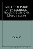 Image de Méthodes pour apprendre en français - CE2-CM1. Livre du maître