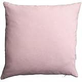 Leinen Kissen rosa, Kissenbezug, 50x50cm, 100% Leinen