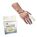 Produktbild Größe X-Large Medisure FIRSTAID Premium verstellbar wiederverwendbar Medical Schutz weiss Leder Finger Stall