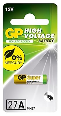 GP -27AB Blister de 1 pile Alcalines Haut Voltage 12V