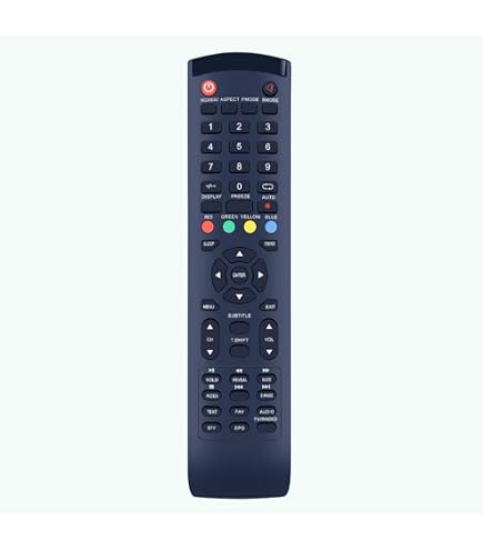 DVB-T2 Telecomando Sostituito -VINABTY-fit per Dcolor Full HD Scart TV Stick Riceve Decoder telecomando 2023 DVB-T2 H265