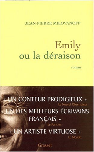 couverture de : Emily ou la d&eacute;raison
