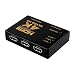 Produktbild Monllack 3-Port-Rechteck-HDMI-Switcher 3x1 HDMI-Schalter 4 x 2 k 3D-HDMI-Fernbedienung-Switcher-Hub-Port Schaltet Full HD1080p um