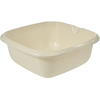 keeeper Universal-Schüssel mit Ausguss, Eckig, 8 l, 34 x 34 cm, Björk, Creme