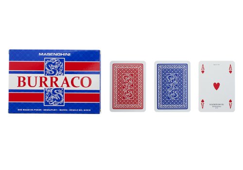 Masenghini 52089 Burraco Pinella - Baraja de cartas [Importado de Italia]