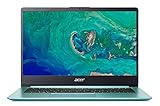 Acer Swift 1 SF114-32-P5EC Ordinateur Portable 14' Full HD Vert (Intel Pentium, 4Go de RAM, SSD 256 Go, Intel HD Graphics, Windows 10)
