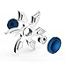 Price comparison product image Metal Fidget Hand Spinner,Bescita Metal Fidget Hand Spinner Finger Toy EDC Focus Gyro Fast Shipping (Silver)