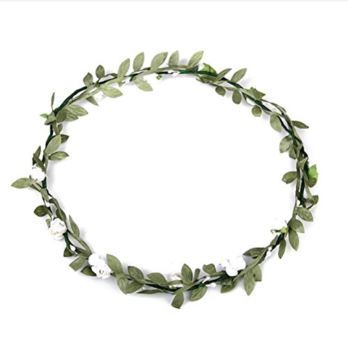 ROSENICE Blume Kranz Stirnband Garland Blumen Haarband Braut Bridemaid Foto Prop Hochzeit Zubehör