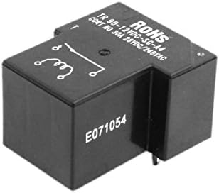 sourcingmap DC 12V Coil 4 Pins Terminal 1NO PCB Mount Electromagnetic Power Relays