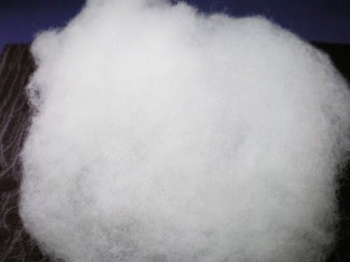 Papa Jones Ltd 100% White Hollowfibre, Stuffing/Filling For Toys & Cushion, Multipurpose Filling, Ideal for Crafts and hobbies, Lightweight, breathable, 1500 G