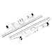 Produktbild DealMux Multi-Funktions-Zeichenwerkzeug 30cm Squares Angles Parallel Line Roll Lineal 2ST