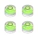 Produktbild Kleine Wasserwaage, Aolvo 10 x 6 mm runde Wasserwaage, Mehrzweck-Bull's Eye Level Messwerkzeug für Bilder-Aufhängung, Stativ, Kameras, Drehtisch, Bohrer und mehr (4 Packungen)