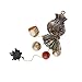Produktbild Fenteer Metall Windspiel Wind Glocken Gusseisen Geburtstag Geschenk Weihnachten Geschenk Home Dekor Japanische Wind Chimes Glockenspiele - Glückliche Tasche