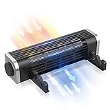 Stabile Arbeit: Die Unterseite der Laptop-Kühlung verfügt über eine rutschfeste Gummibasis, um den Desktop-USB-Lüfter stabil und vibrationsfrei zu halten.