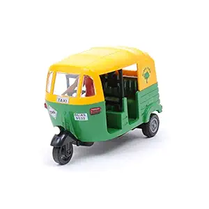 Centy Toys Plastic Pull Back Auto Rickshaw, Number Of Pieces: 1, Multicolour