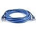 Produktbild Water & Wood Blue RJ45 8P8C Male to Male CAT5E Network LAN Ethernet Cable 5M 16ft
