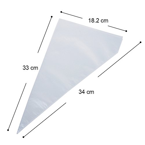 Lictin 120 Einweg Spritzbeutel Spritzbeutel Set Spritztüten für Spritztüllen (33cm) - 2