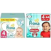 Prima Bebek Bezi Premium Care 4 Beden 84 Adet Maxi Fırsat Paketi & Prima Bebek Bezi Premium Care K&uuml;lot Bez 4 Numara 44 Adet İ