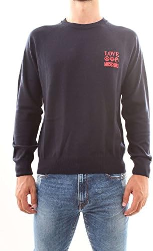 Moschino Love 9U9 01 X 0507 Y69 Knitwear Man Blue M