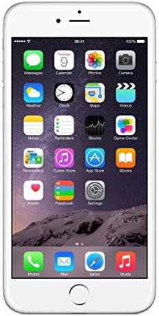 Apple iPhone 6 Plus UK Smartphone - Silver (64GB) (Certified Refurbished)
