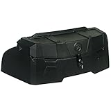 200l universal Quad ATV Heckkoffer aus stoßfestem LLDPE Kunststoff, verstärkter Bodenschale und 1 x Metall Sicherheitsschloss - Inkl. Universal Befestigungsmaterial (U-Bügel, Schrauben etc.)