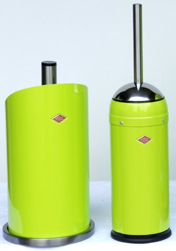 Preisvergleich Produktbild Wesco Toilettenbürste + Rollenständer, limegreen