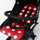 Embalaje incluye: 1*barra universal para carritos bebés. Nota: si le preocupa que el tamaño del modelo no coincida, Por favor, déjenos un mensaje