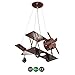 Produktbild Pendelleuchten Kinderzimmer Retro Hängeleuchte Kinderlampe Vintage Industrie Kreative Flugzeuge Design Leuchte Innen Decke Dekorative Beleuchtung Hängelampe Für Junge Mädchen Schlafzimmer E27 Lampe