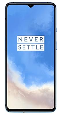 OnePlus 7T - Smartphone Débloqué 4G (Ecran 6,55 pouces - 8Go RAM - 128Go Stockage - Ecran Amoled 90 Hz) Glacier Bleu - [Version française]