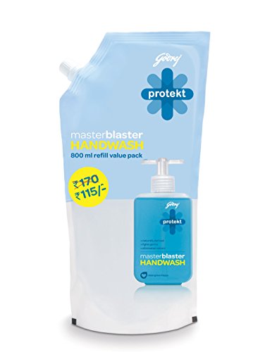 Godrej Protekt Master Blaster Handwash - 800 ml RS.115 (0.00% Off) - Amazon