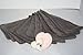 Produktbild 10er Pack Waschhandschuhe 15 x 21 cm anthrazit 100 % Baumwolle 500 g/m²