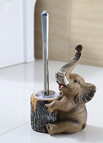 ZHFC Continental Wash toilet brush bathroom Free punch No dead ends Toilet brush holder set Cleaning brush Resin Toilet brush