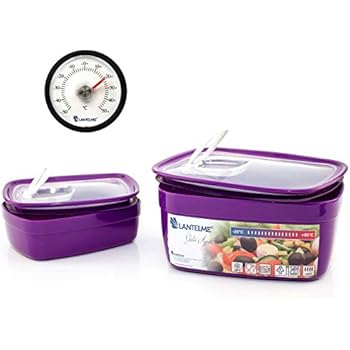 Mikrowellen Schüssel mit Deckel 3 L Aufbewahrung Mikrowelle Gefrierdose