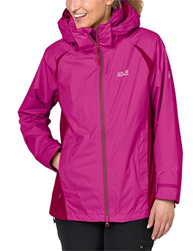 Preisvergleich Produktbild Jack Wolfskin Damen Hopewell Rocks 3-in-1 Jacke, Fuchsia, L