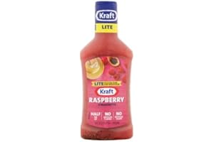Kraft Lot de 2 vinaigrettes à salade Framboise Vinaigrette Lite 40 ml